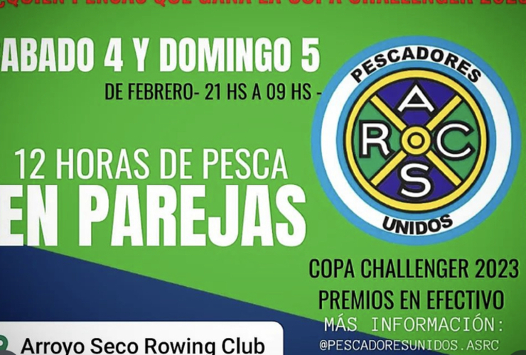 Imagen de 'Copa Challenger' en el Rowing Club.