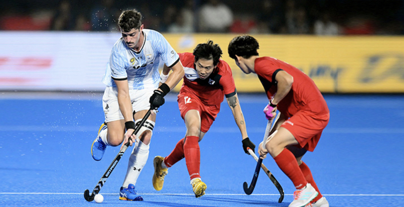 Imagen de Los Leones perdieron ante Corea del Sur y quedaron eliminados del Mundial de India.