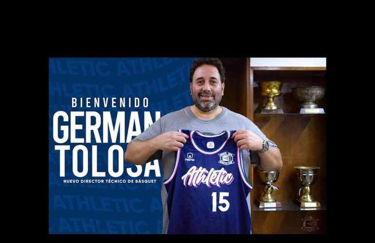 Imagen de Germán Tolosa, nuevo Director Técnico de Básquet A.S.A.C.