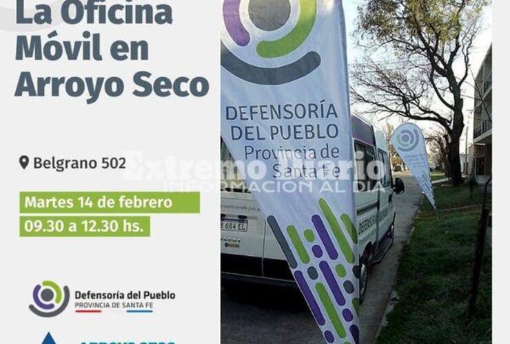 Imagen de La oficina móvil de la Defensoría del Pueblo vuelve a Arroyo Seco