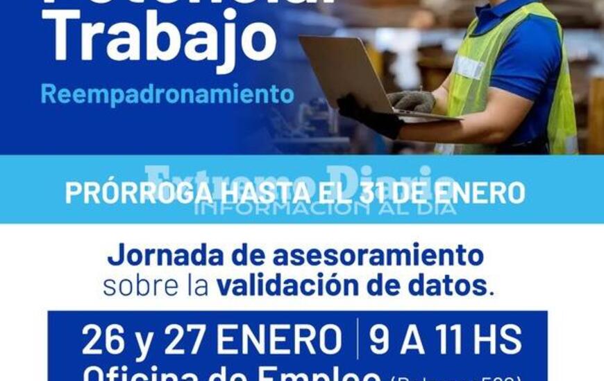 Imagen de Potenciar Trabajo: Jornada de asesoramiento sobre validaci&oacute;n de datos