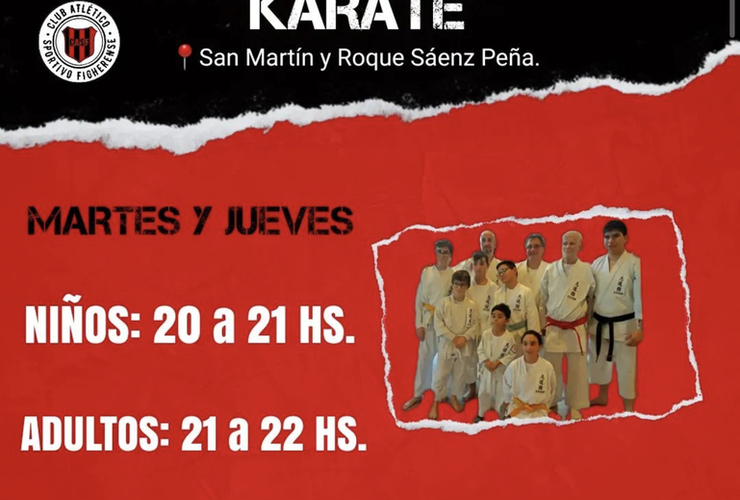 Imagen de Clases de Karate en Sp. Figherense.