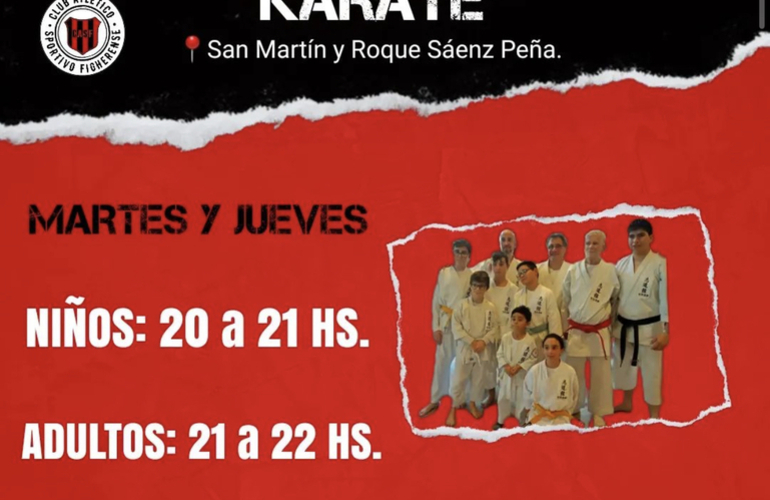 Imagen de Clases de Karate en Sp. Figherense.