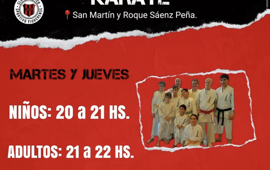 Imagen de Clases de Karate en Sp. Figherense.