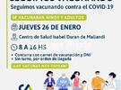 Imagen de Covid-19: Continúa la vacunación en Alvear