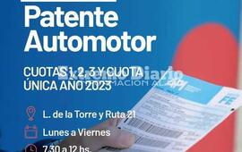 Imagen de Entrega de Patente Automotor 2023