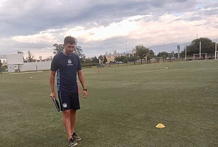 El primer entrenamiento de Mori en el campo de juego.