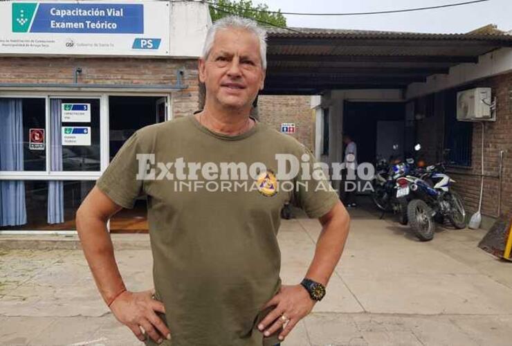 Fito Barducci, encargado de Protección Civil