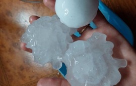 Imagen de San Luis: un muerto y varios heridos por fuerte temporal de lluvias y granizo