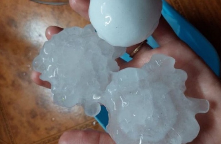 Imagen de San Luis: un muerto y varios heridos por fuerte temporal de lluvias y granizo