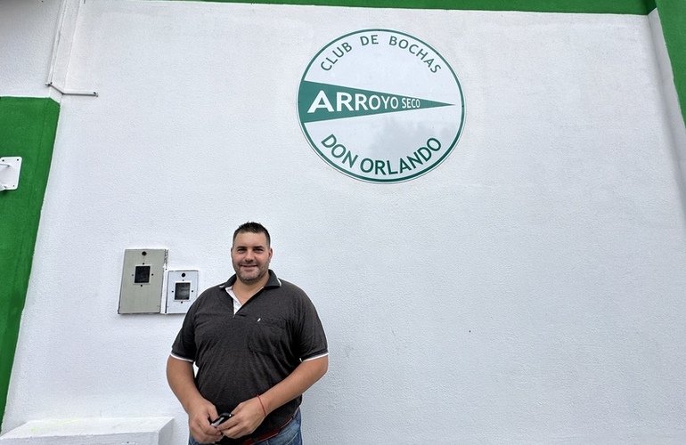 Imagen de Julián Cardo, nuevo Presidente del Club de Bochas Don Orlando.