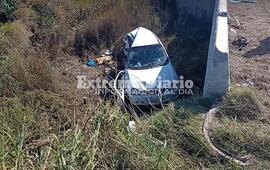 Imagen de Vuelco sobre Ruta 26S