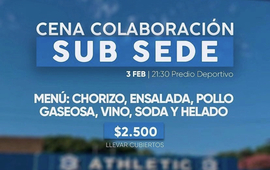 Imagen de Cena colaborativa para la SubSede de A.S.A.C.
