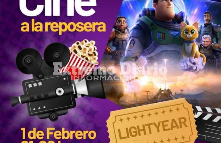 Imagen de Lightyear: 3° función del cine a la reposera en el Anfiteatro