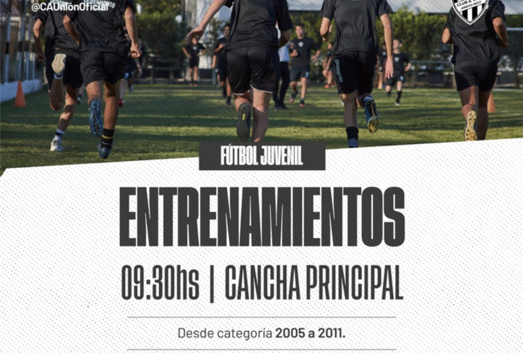 Imagen de Las juveniles de Uni&oacute;n arrancan a entrenar.