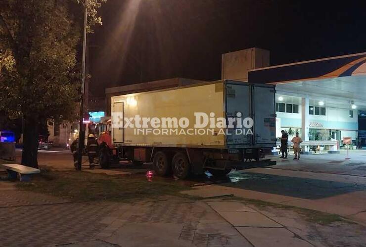 La salida de bomberos tuvo lugar este viernes a a las 3 AM