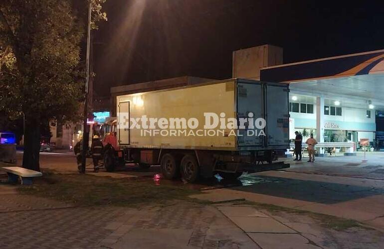 La salida de bomberos tuvo lugar este viernes a a las 3 AM