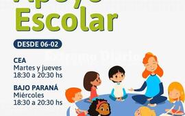Imagen de Comienzan las clases de apoyo escolar en Alvear