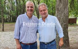Imagen de Nizar Esper se reuni&oacute; con Oscar Ceschi y Roberto Mirabella