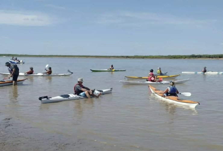 Imagen de El 05/02, Iniciación al kayak de Travesía en BioLagos.