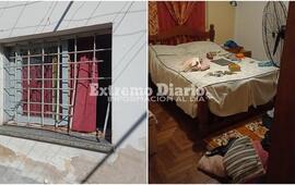 Imagen de Escruche en una vivienda: Se llevaron dos pares de zapatillas y una botella de whisky