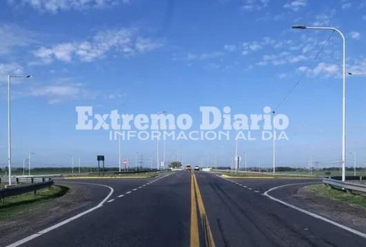 Imagen de Inauguraron las obras del intercambiador de la autopista en Villa Constituci&oacute;n