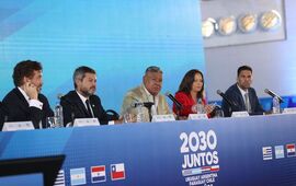 Imagen de Se confirm&oacute; la candidatura conjunta de Argentina, Uruguay, Chile y Paraguay para organizar el Mundial de la FIFA 2030