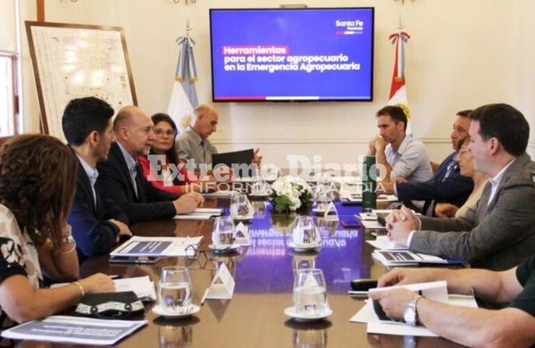 Imagen de Emergencia agropecuaria: Perotti se reuni&oacute; con entidades del campo por la sequ&iacute;a