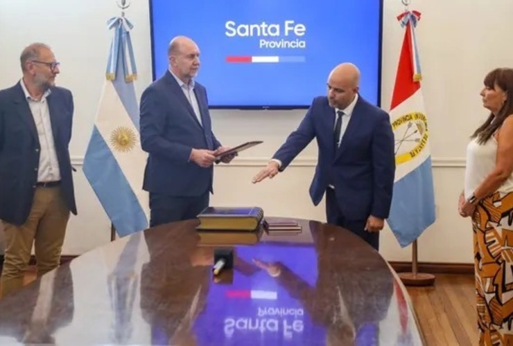 Claudio Brilloni jur&oacute; este mi&eacute;rcoles a la noche como nuevo ministro de Seguridad provincial.