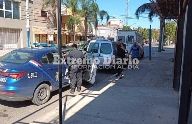 El hecho delictivo ocurrió esta tarde en el centro de Arroyo Seco.