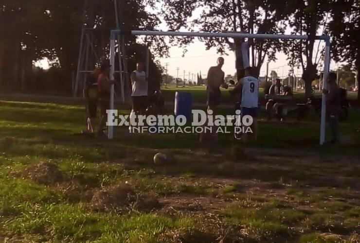 Imagen de Fighiera: La Comuna recuperó la cancha de La Estación