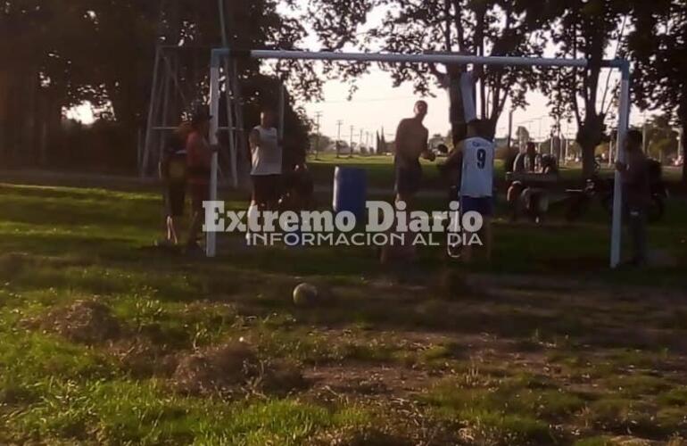 Imagen de Fighiera: La Comuna recuperó la cancha de La Estación