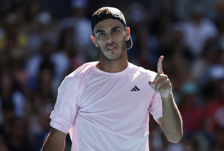 Imagen de Francisco Cerúndolo, es número 1 de los argentinos en el ranking ATP.