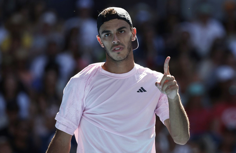 Imagen de Francisco Cer&uacute;ndolo, es n&uacute;mero 1 de los argentinos en el ranking ATP.