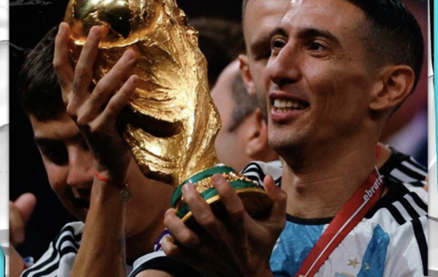 Imagen de Hoy, cumple a&ntilde;os &Aacute;ngel Di Mar&iacute;a. Uno de los futbolistas m&aacute;s querido y saludado por redes sociales.