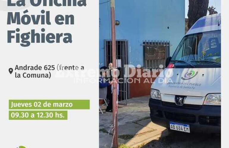 Imagen de Oficina Móvil de Defensoría del Pueblo en Fighiera