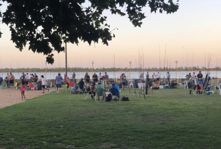 Imagen de La 'Copa Challenger' de pesca en el Rowing Club fue un éxito.