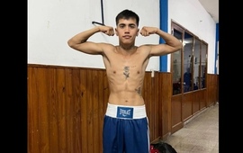 Imagen de Axel Garcia pelear&aacute; ante Gabriel Peralta en Rosario.
