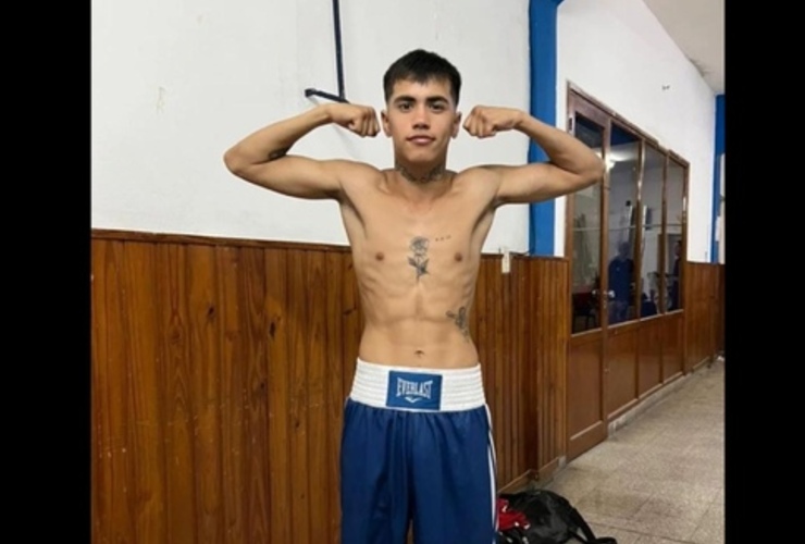 Imagen de Axel Garcia pelear&aacute; ante Gabriel Peralta en Rosario.