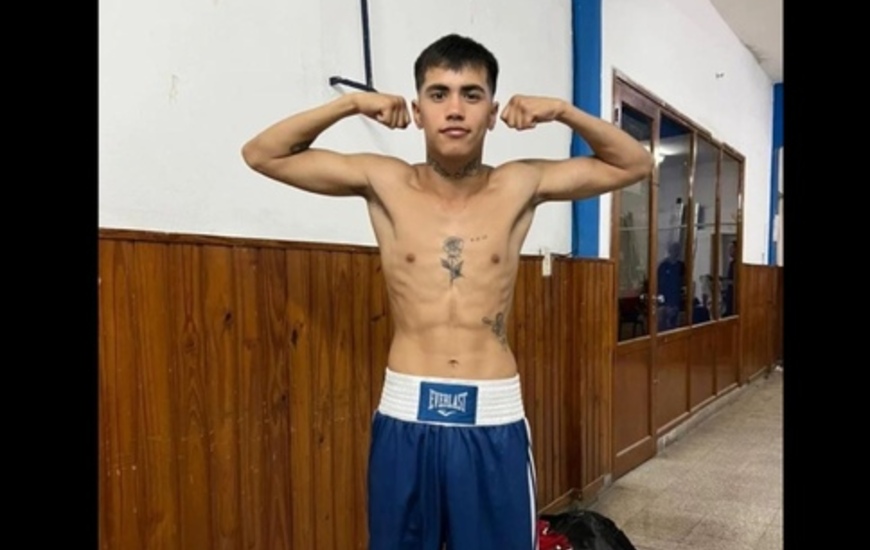 Imagen de Axel Garcia pelear&aacute; ante Gabriel Peralta en Rosario.
