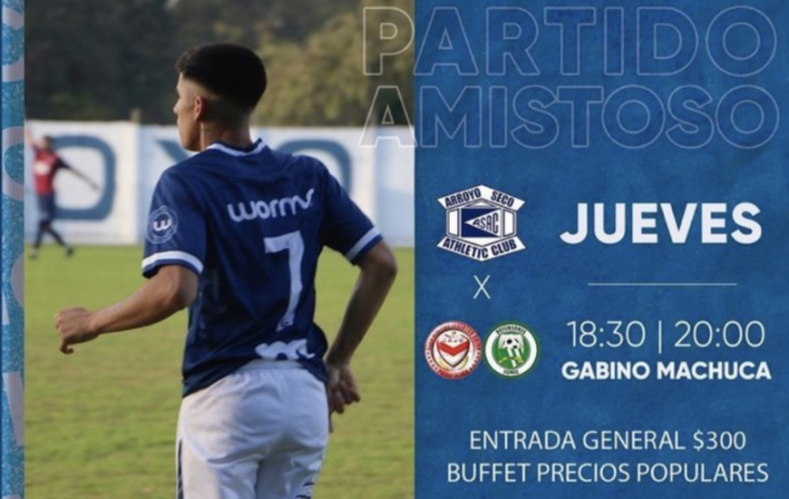 Imagen de A.S.A.C. jugar&aacute; hoy amistosos de pretemporada ante equipos regionales.