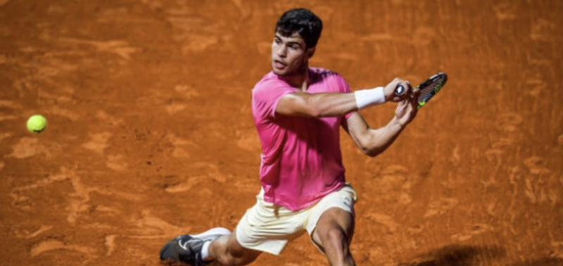 Imagen de El espa&ntilde;ol Carlos Alcaraz, en la Final del Argentina Open.