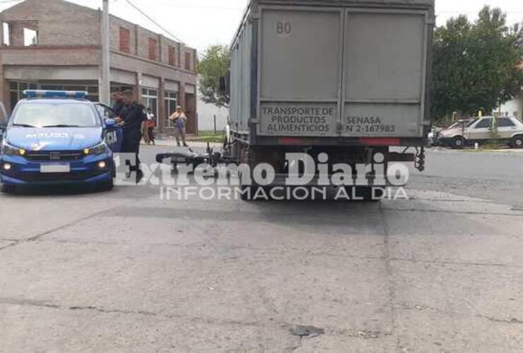 Otro m&aacute;s. En la zona de San Nicol&aacute;s y Ruta 21 ya se han contabilizado otros tantos choques.