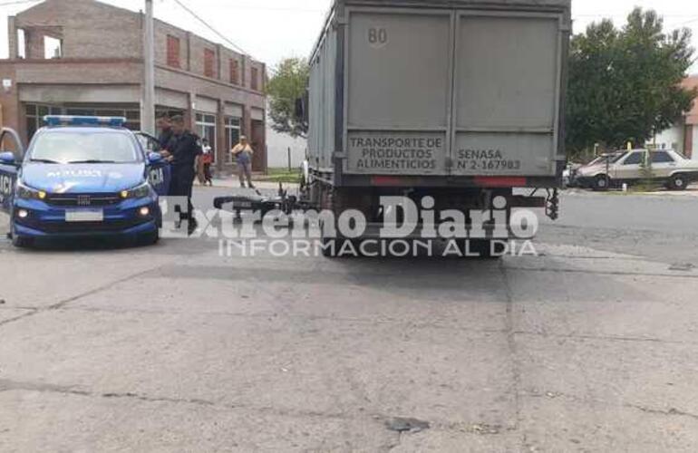 Otro m&aacute;s. En la zona de San Nicol&aacute;s y Ruta 21 ya se han contabilizado otros tantos choques.