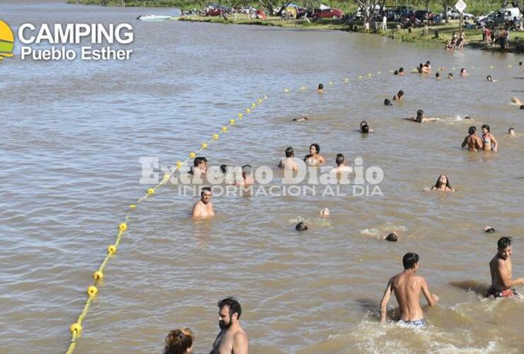 El camping es uno de los preferidos en la región