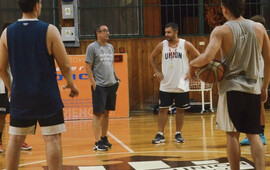 Luciano Martin, nuevamente al mando del primer equipo.