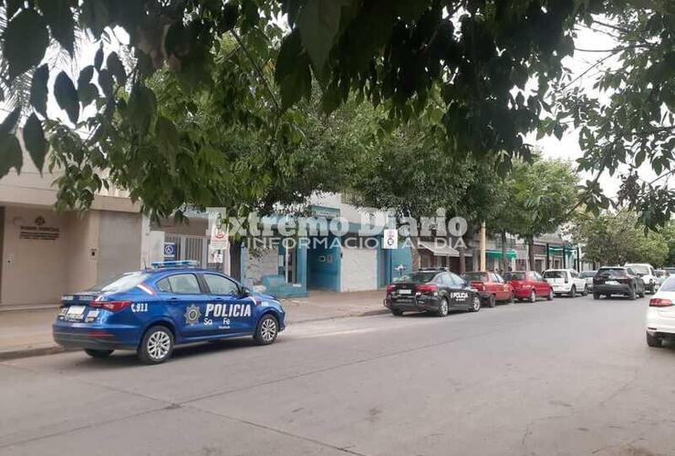 El sospechoso fue trasladado a sede prevencional.