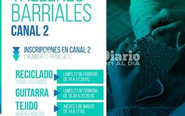 Imagen de Abren las inscripciones a los talleres culturales en Canal 2
