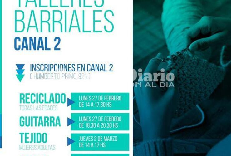 Imagen de Abren las inscripciones a los talleres culturales en Canal 2