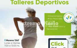 Imagen de Fighiera: Cierre de inscripci&oacute;n a los talleres culturales y deportivos